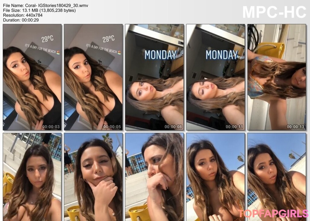 Foto di nudo di fuga di OnlyFans di Coral Sharon #1611