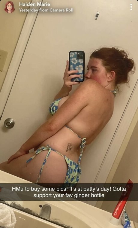 Foto di nudo di fuga di OnlyFans di Haiden Taylor