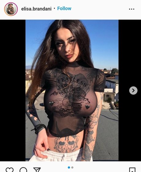 Foto di nudo di fuga di OnlyFans di Elisabrandani