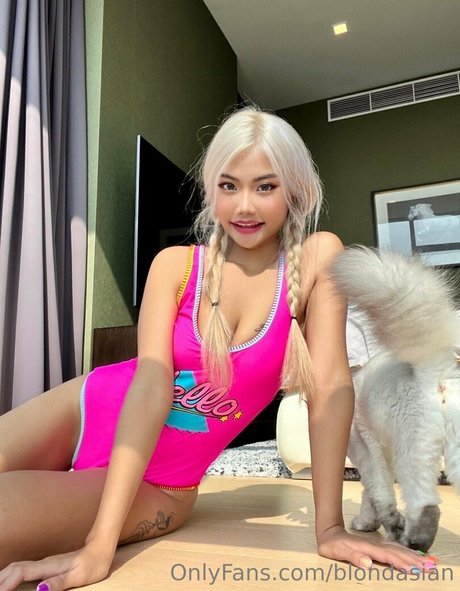 Foto di nudo di fuga di OnlyFans di Blondasian