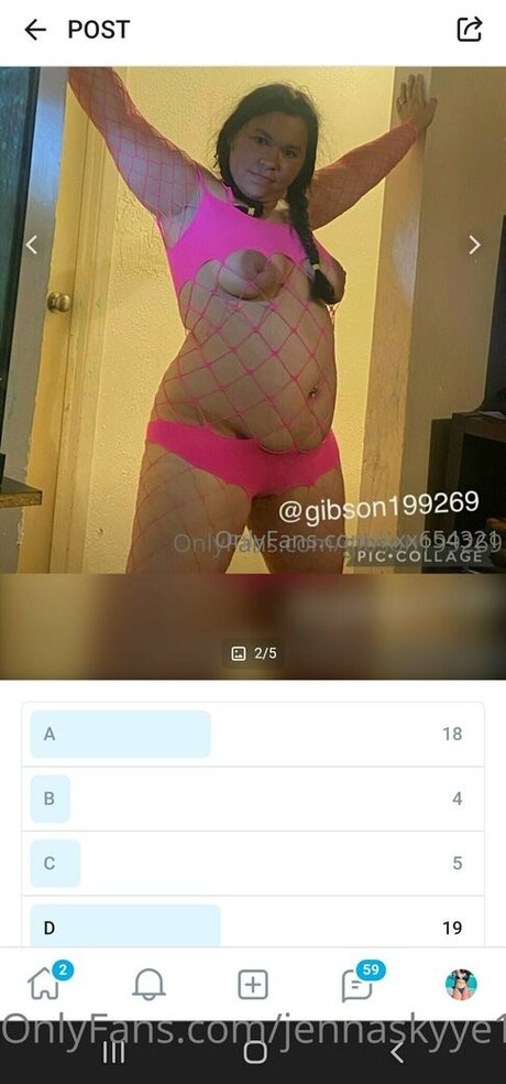 Foto di nudo di fuga di OnlyFans di Jennaskyye1