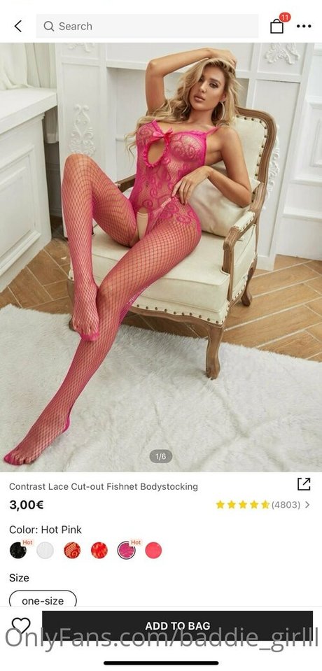 Foto di nudo di fuga di OnlyFans di Baddiegirlll