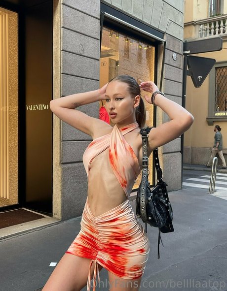 Foto di nudo di fuga di OnlyFans di Bellllaatop