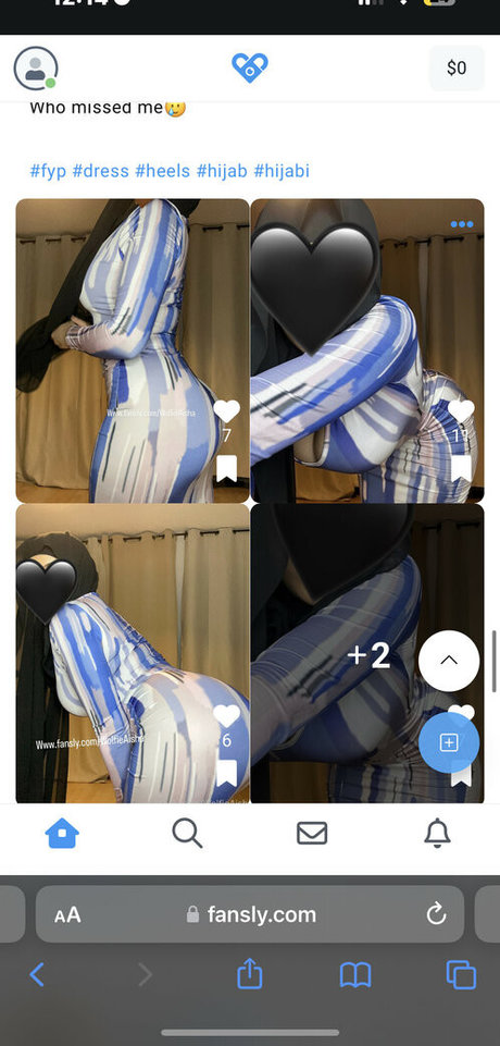 Foto di nudo di fuga di OnlyFans di Wolfieaisha
