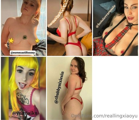 Foto di nudo di fuga di OnlyFans di Reallingxiaoyu