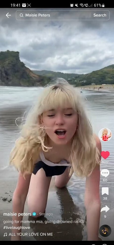 Foto di nudo di fuga di OnlyFans di Maisie Peters