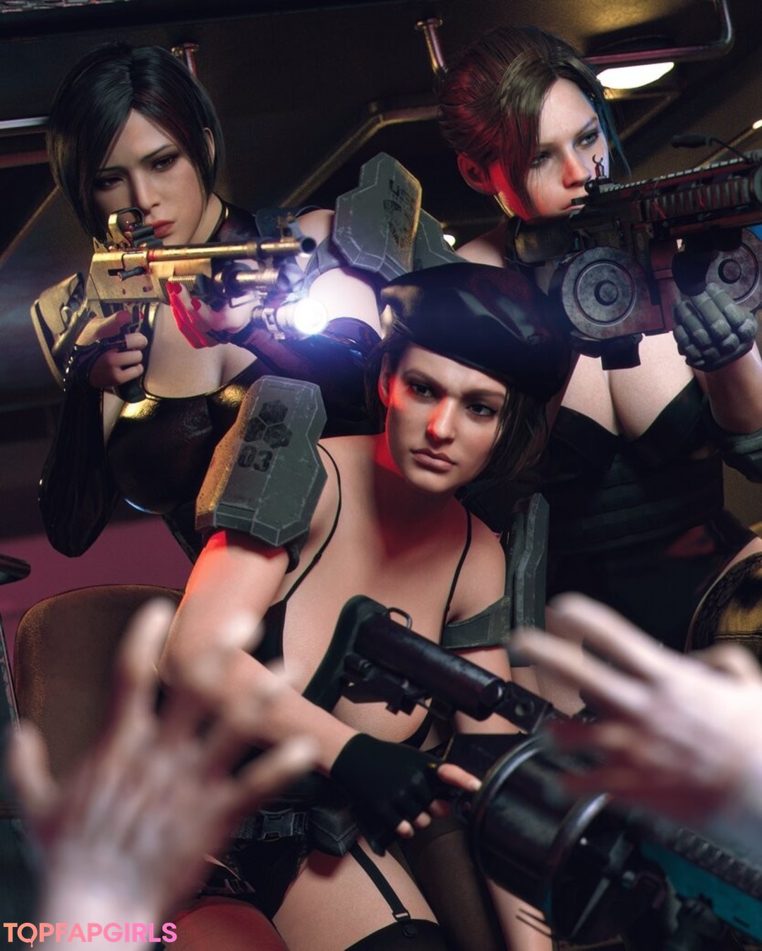 Foto di nudo di fuga di OnlyFans di Resident Evil #1030