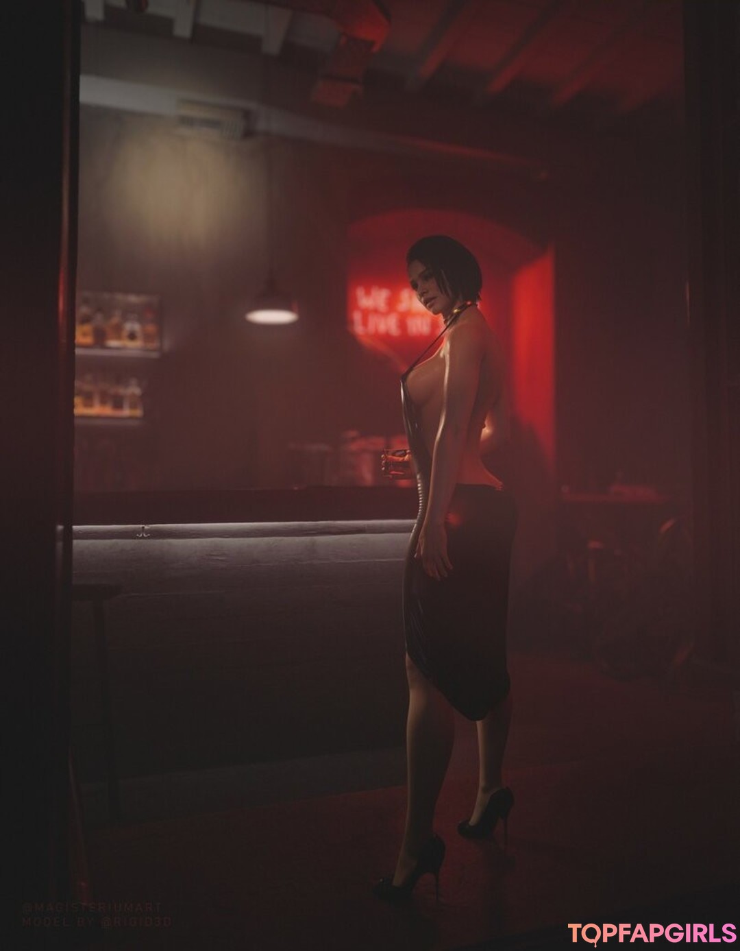 Foto di nudo di fuga di OnlyFans di Resident Evil #1958