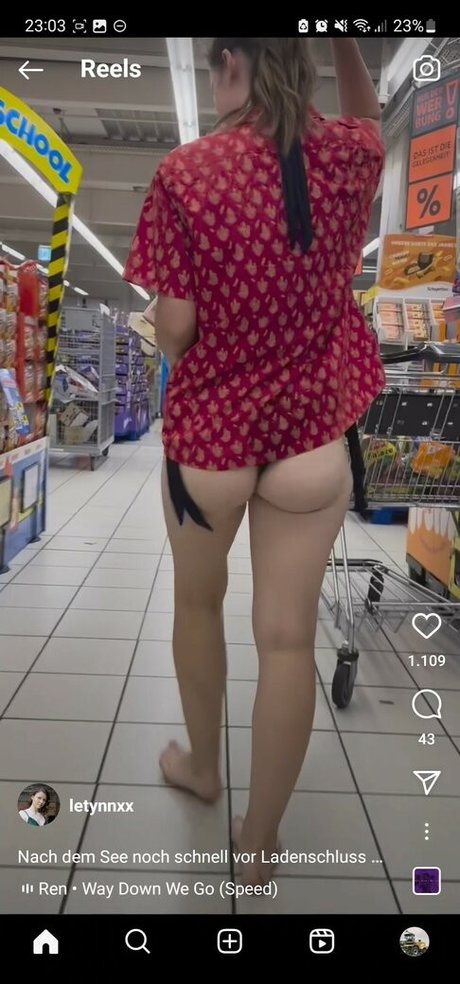 Foto di nudo di fuga di OnlyFans di Letynn