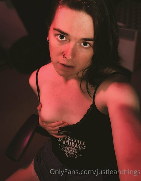 Foto di nudo di fuga di OnlyFans di Justleahthings