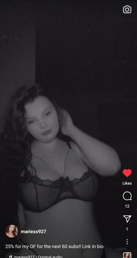 Foto di nudo di fuga di OnlyFans di Mariexxnasty23