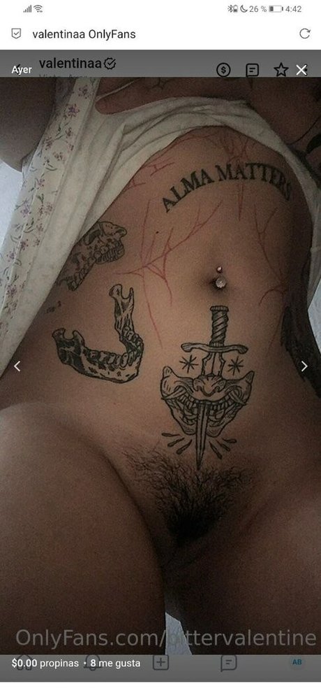Foto di nudo di fuga di OnlyFans di Bittervalentine