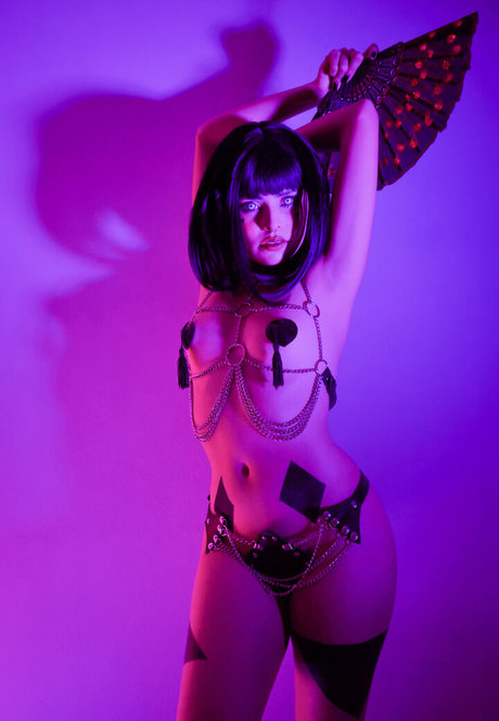 Foto di nudo di fuga di OnlyFans di Cyberpunkgirl