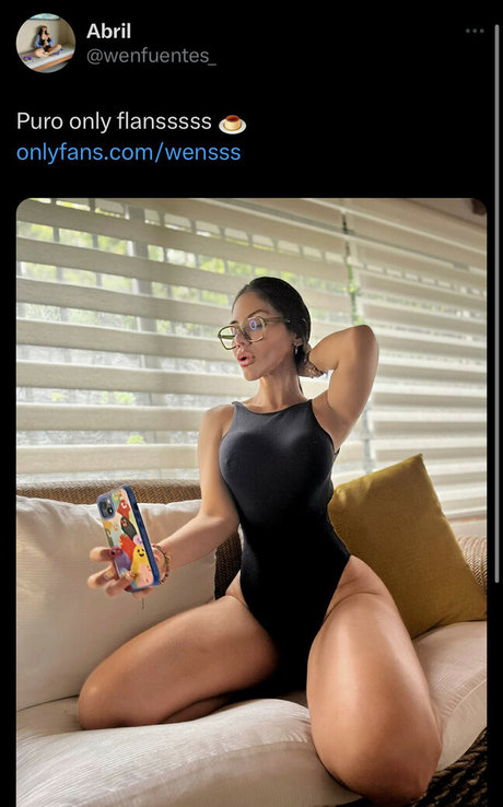Foto di nudo di fuga di OnlyFans di Wen Fuentes