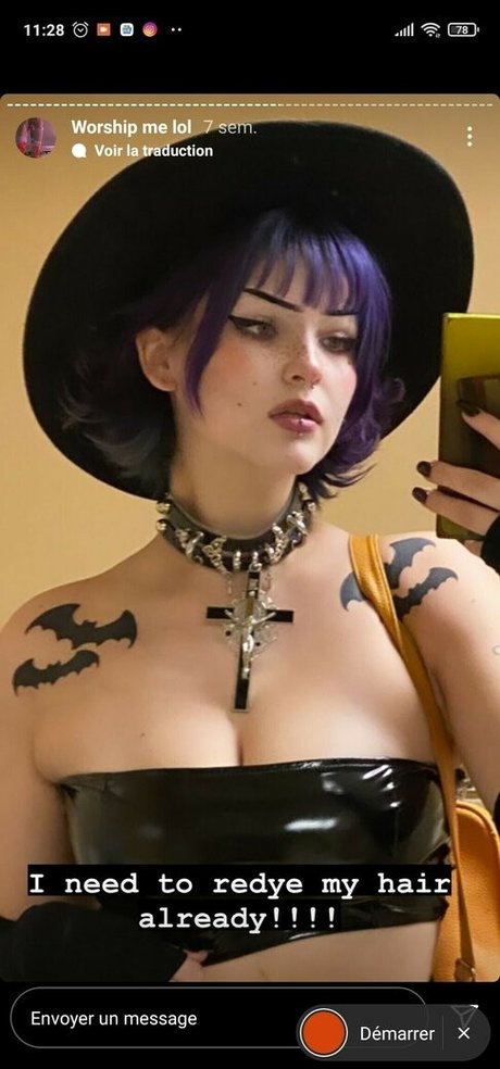 Foto di nudo di fuga di OnlyFans di Succubussushi