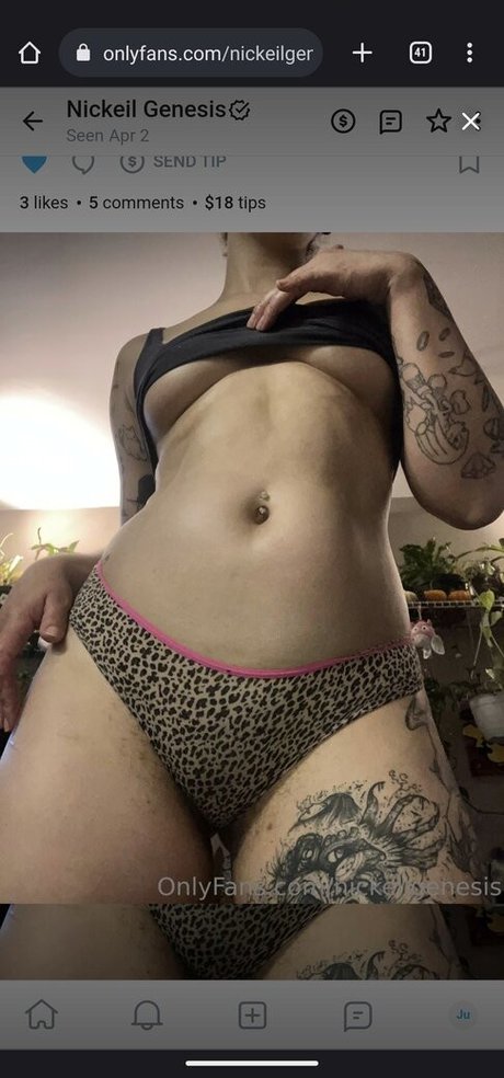 Foto di nudo di fuga di OnlyFans di Nickeil Genesis