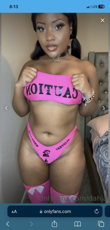 Foto di nudo di fuga di OnlyFans di Dahja