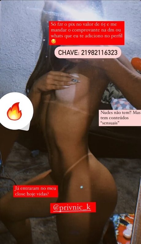 Foto di nudo di fuga di OnlyFans di Nicolly Rodrigues