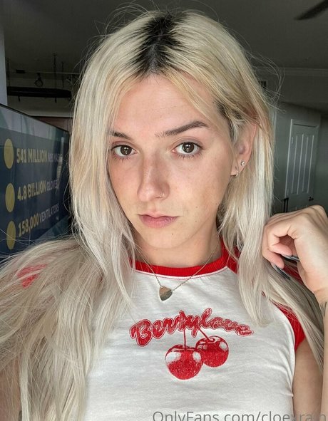 Foto di nudo di fuga di OnlyFans di Cloexrain