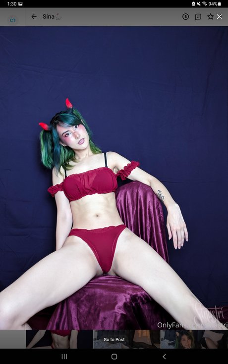 Foto di nudo di fuga di OnlyFans di Sinastri