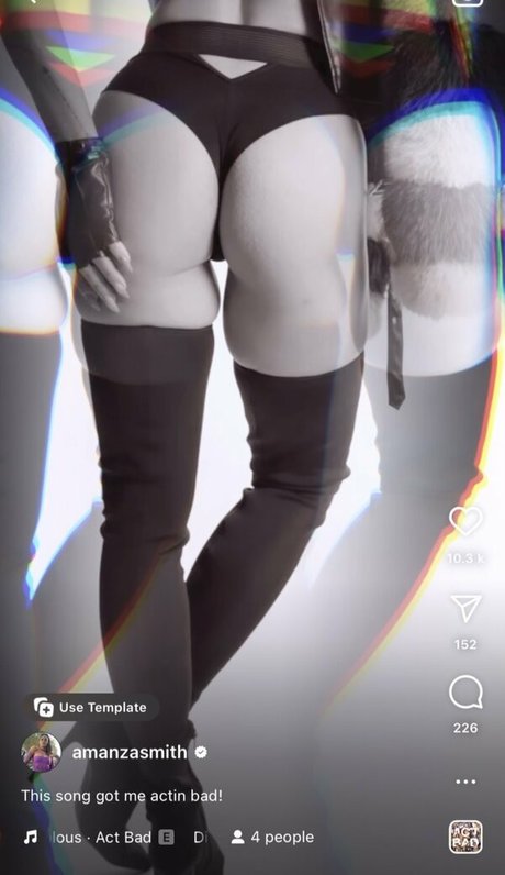 Foto di nudo di fuga di OnlyFans di Amanza Smith
