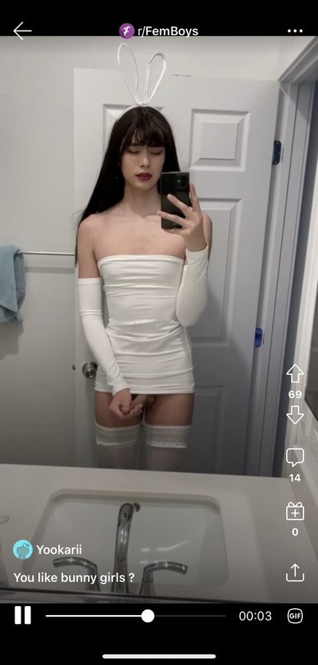 Foto di nudo di fuga di OnlyFans di Yookarii3