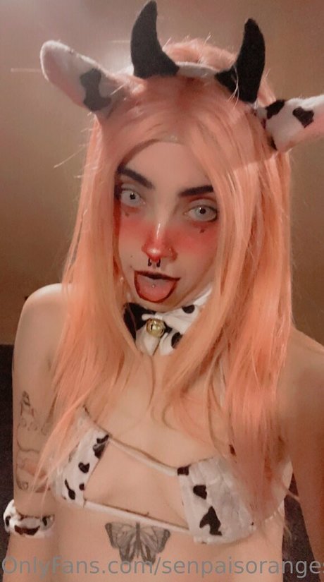 Foto di nudo di fuga di OnlyFans di Senpaisoranges