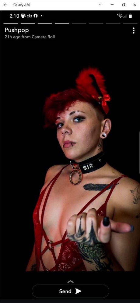 Foto di nudo di fuga di OnlyFans di Lilpushpop