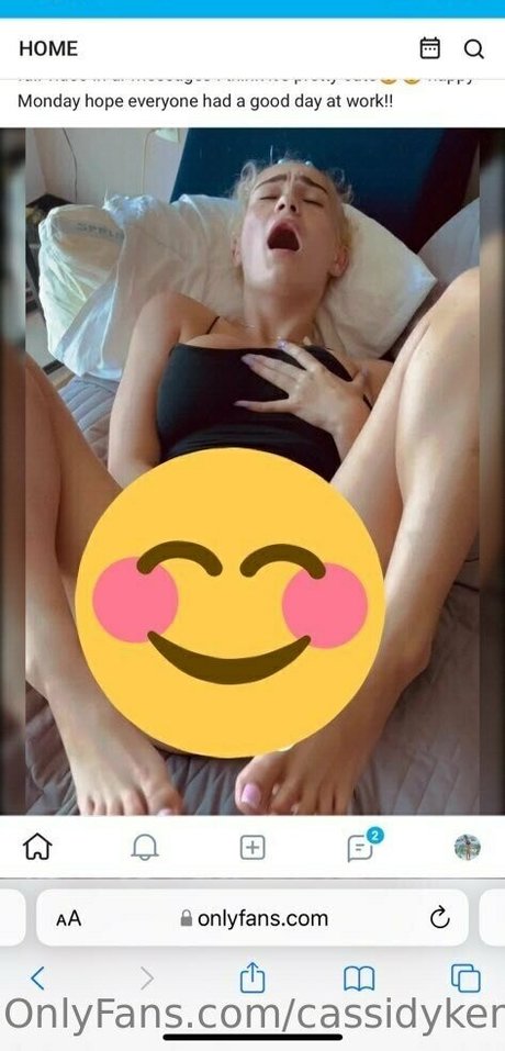 Foto di nudo di fuga di OnlyFans di Cassidykempfree